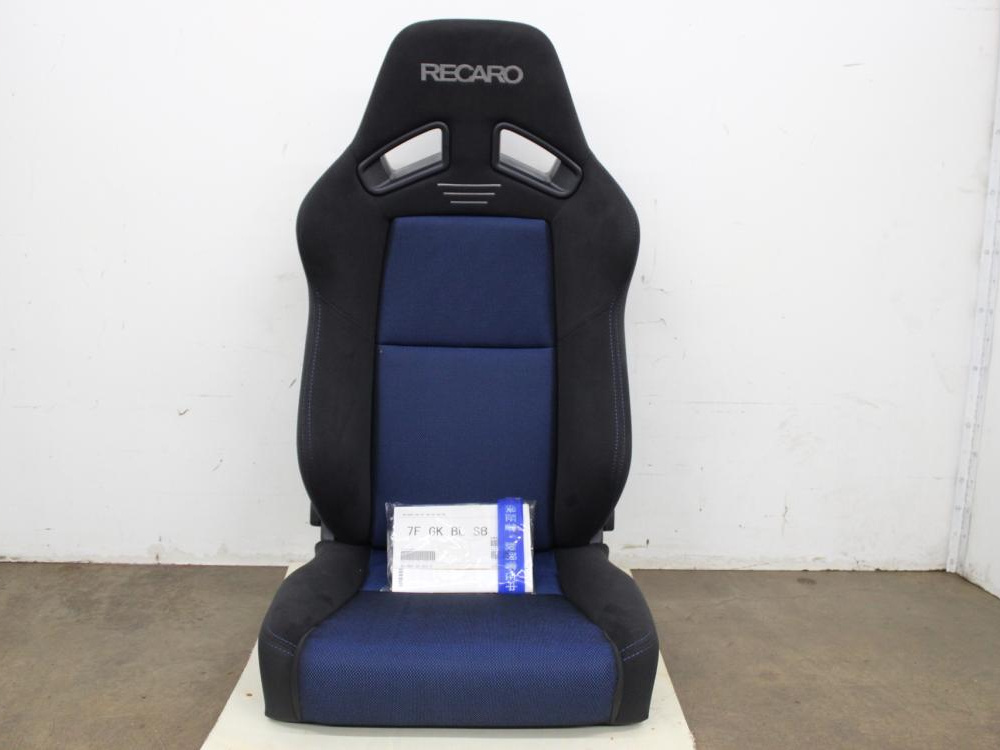 NEW RECARO SR-G GK BL/BK W/O SEATS SET OF 1 JDM OEM JAPAN SR7: Image 6