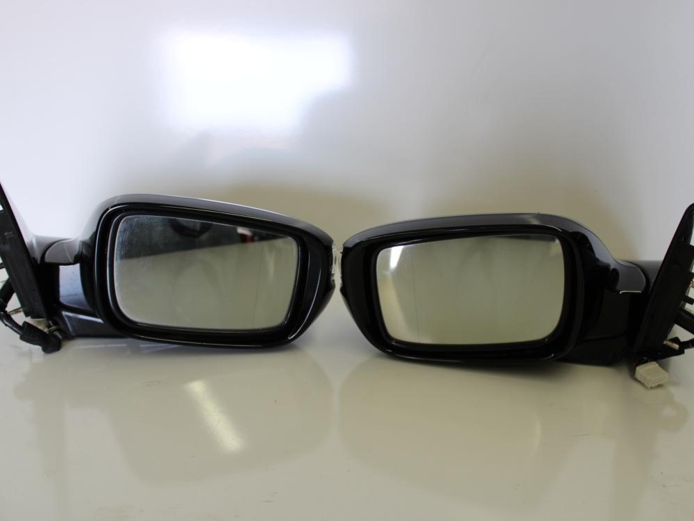 JDM 09-12 ACURA RL LEFT+RIGHT SIDES DOOR MIRRORS POWER, SIGNAL, BLACK: Image 4