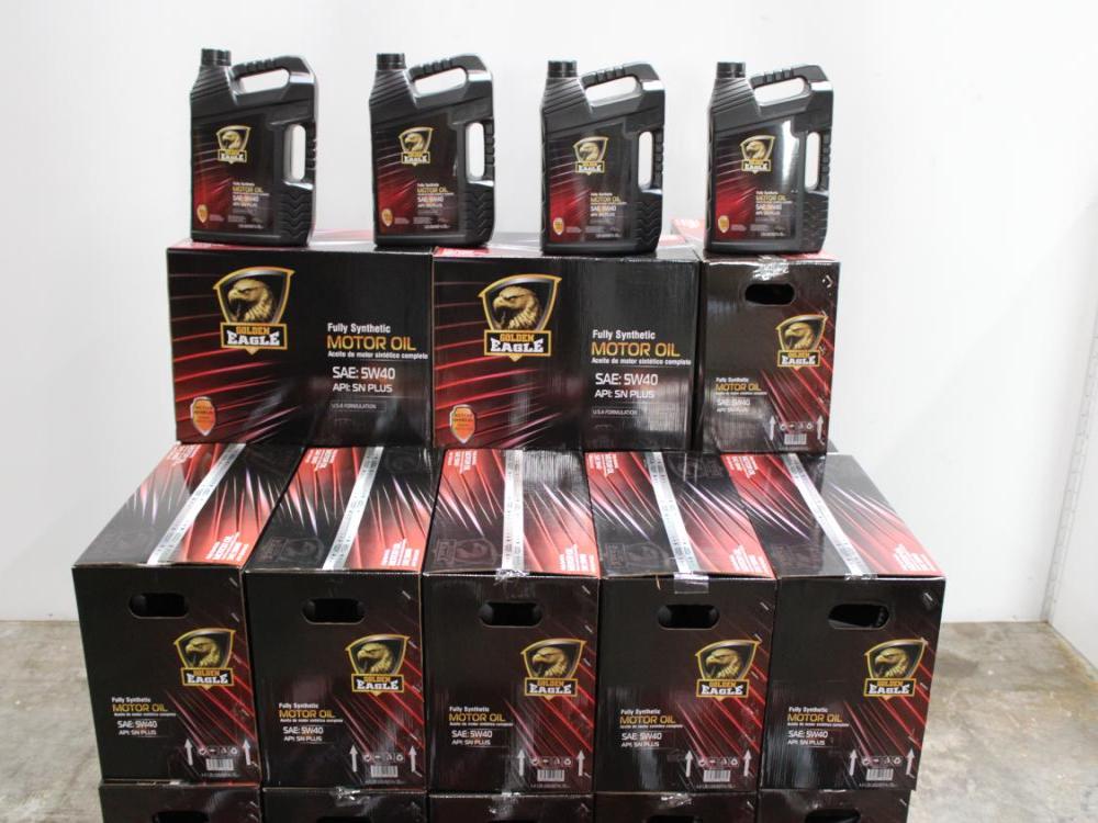 FULLY SYNTHETIC MOTOR 0IL SAE: 5W40 1.25USG 5Qts 4.73L USA FORMULATION (GOLDEN EAGLE) HOUSE BRAND: Image 4