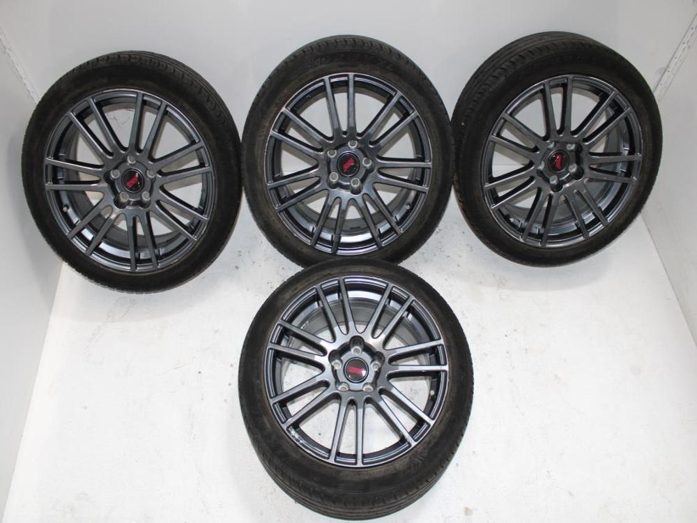 JDM 5X114.3 BOLT PATERN RIMS + VIKING PROTECH NEW GEN 245/40/R18 TIRES SET OF 4: Image 2