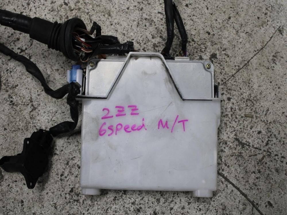 JDM 00-05 TOYOTA 2ZZ-GE WIRE HARNESS WITH ECU: Image 2