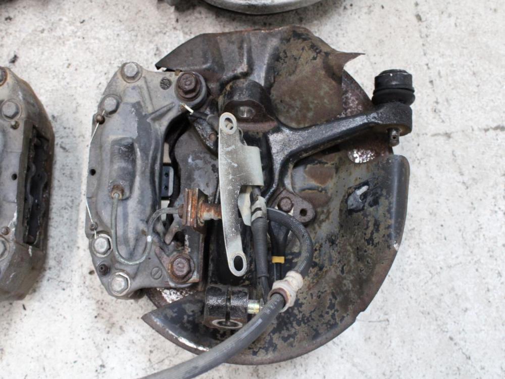 JDM MAZDA RX7 FD FRONT & REAR SPINDLES WITH CALIPERS SET OF ALL 4 : Image 8