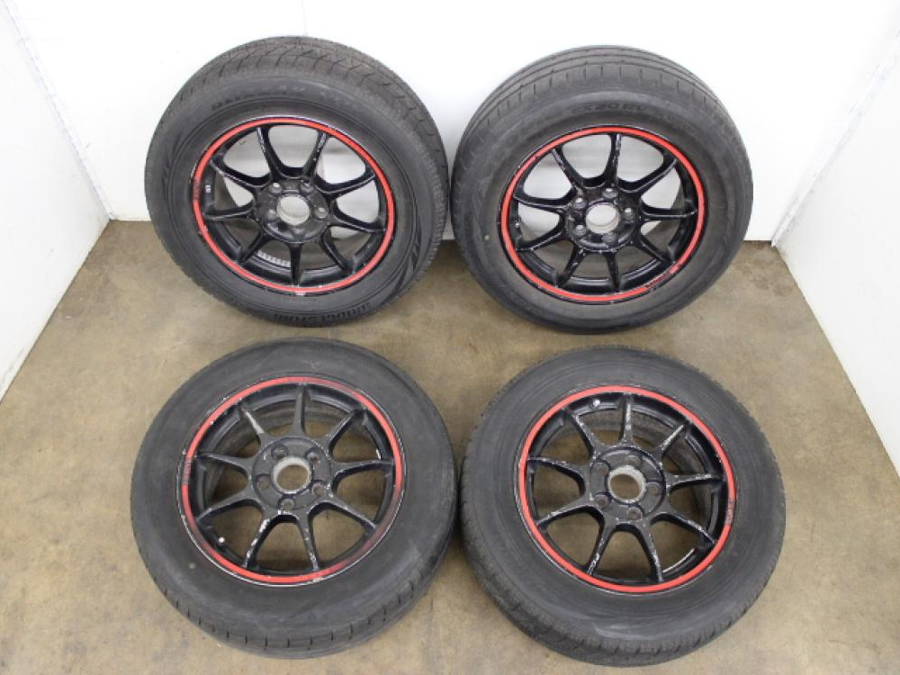 LUXIS MAZORA 16X6.5 +55 5X114.3 BRIDGESTONE 205-60R16 2 WINTER 2 SUMMER: Image 1