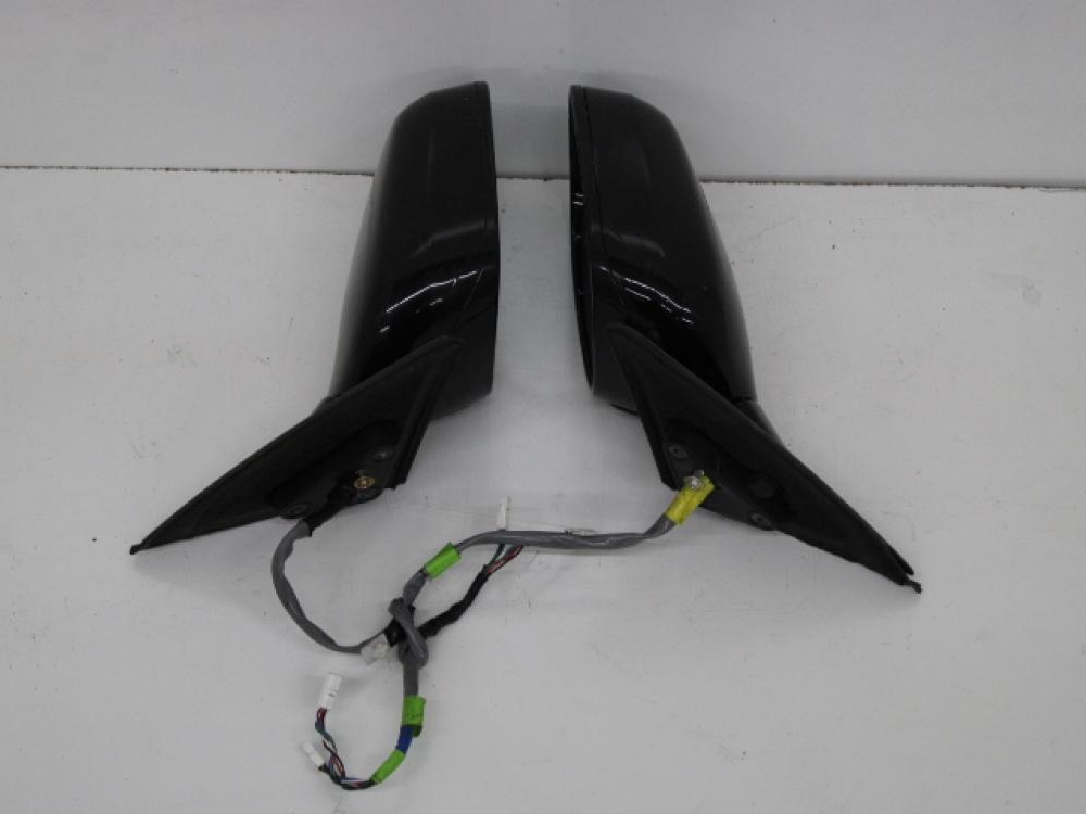 JDM 98-05 TOYOTA ARISTO FOR LEXUS GS300/400/430 BLACK MIRRORS: Image 4