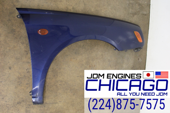 JDM 00-02 SUBARU BUG EYE FENDER DARK BLUE RIGHT SIDE ONLY