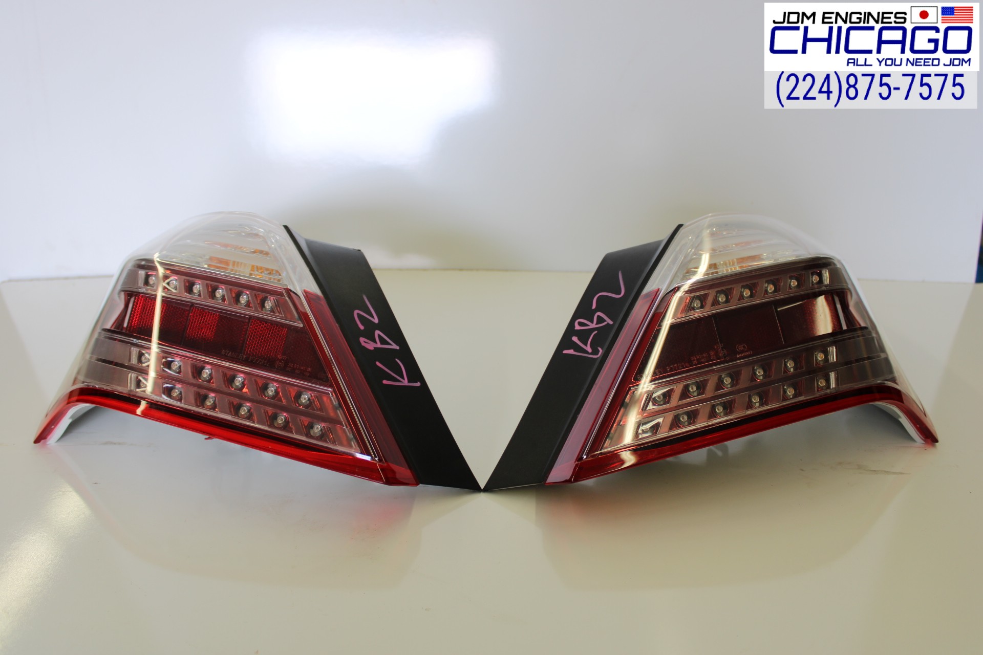 JDM ACURA RL KB2 09-12 HONDA LEGEND TAIL LIGHTS LEFT+RIGHT EXCELLENT CONDITION