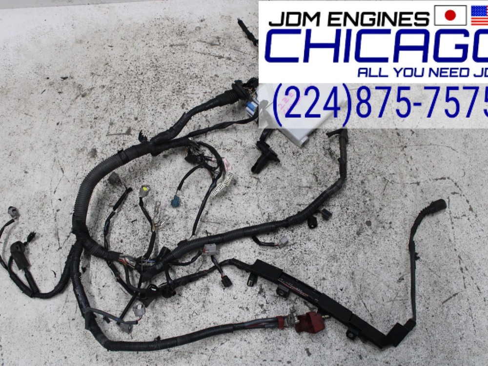 JDM 00-05 TOYOTA 2ZZ-GE WIRE HARNESS WITH ECU: Principle