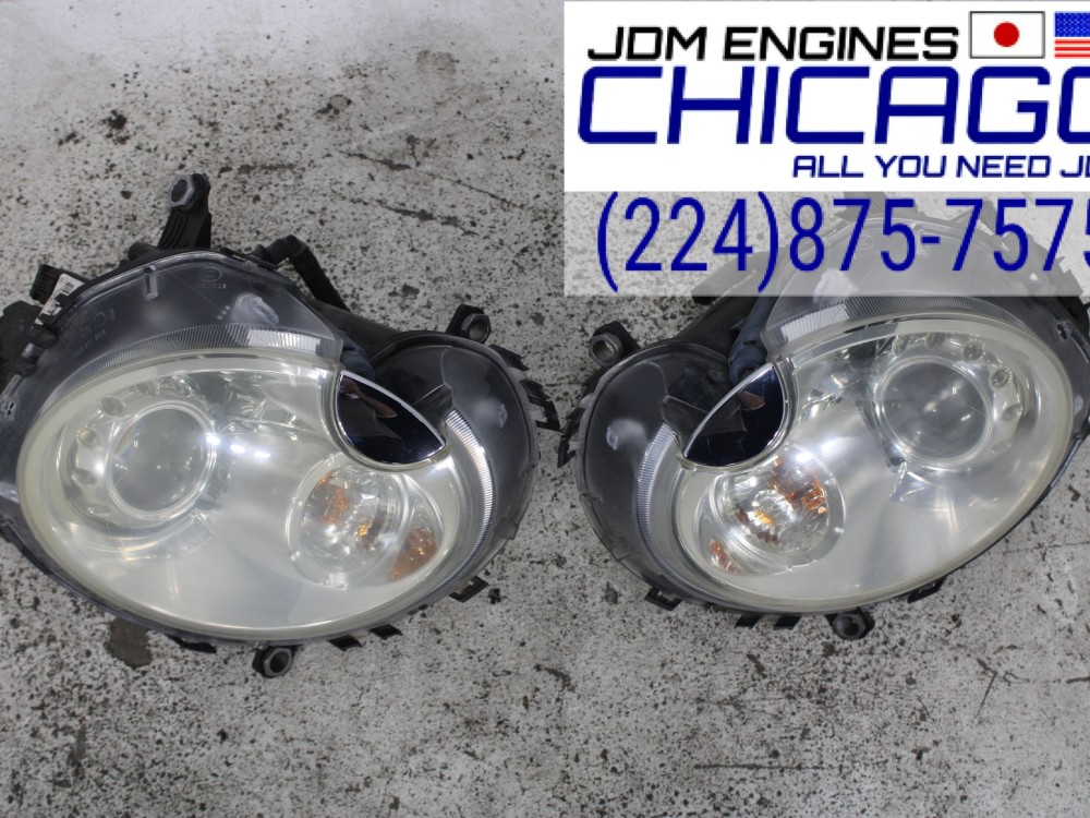 2007-2015 MINI COOPER X-ECE-RHD-RS+LS-W HID HEADLIGHTS SET OF 2 RIGHT&LEFT