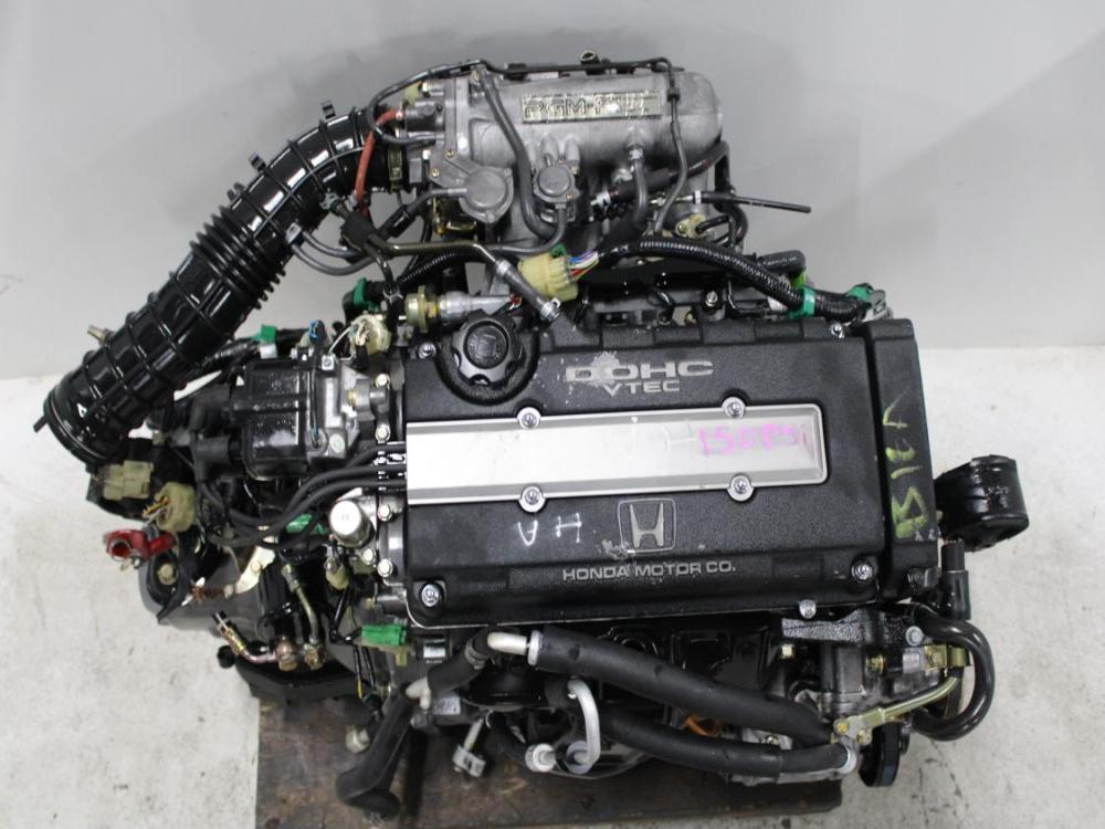 JDM 1989-1991 HONDA/ACURA B16A 1.6L OBD0 VTEC ENGINE + 5SPEED NON-LSD M/T: Image 2