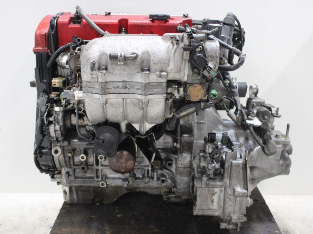 JDM 92-96 HONDA PRELUDE SIR H22A 2.2L DOHC VTEC OBD1 BLACK TOP ENGINE + 5SPEED M/T : Image 9