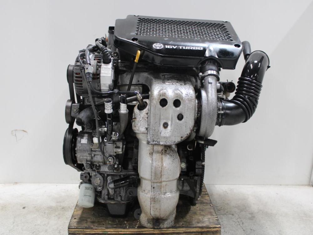 JDM TOYOTA CALDINA 3S-GTE 5TH GEN 2.0L ST246 TURBO ENGINE + WIRING & ECU: Image 6
