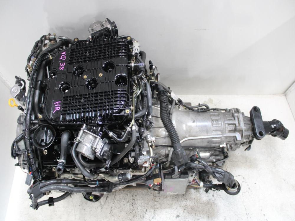 JDM 07-09 NISSAN 350Z, 07-08 INFINITI G35 VQ35HR 3.5L V6 RWD ENGINE + A/T, WIRING & ECU: Image 2