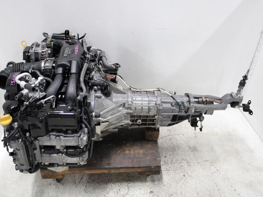 JDM 13-16 SUBARU BRZ TOYOTA GT86 SCION FR-S FA20 NON-TURBO 2.0L DOHC ENGINE + 6 SPD M/T: Image 1
