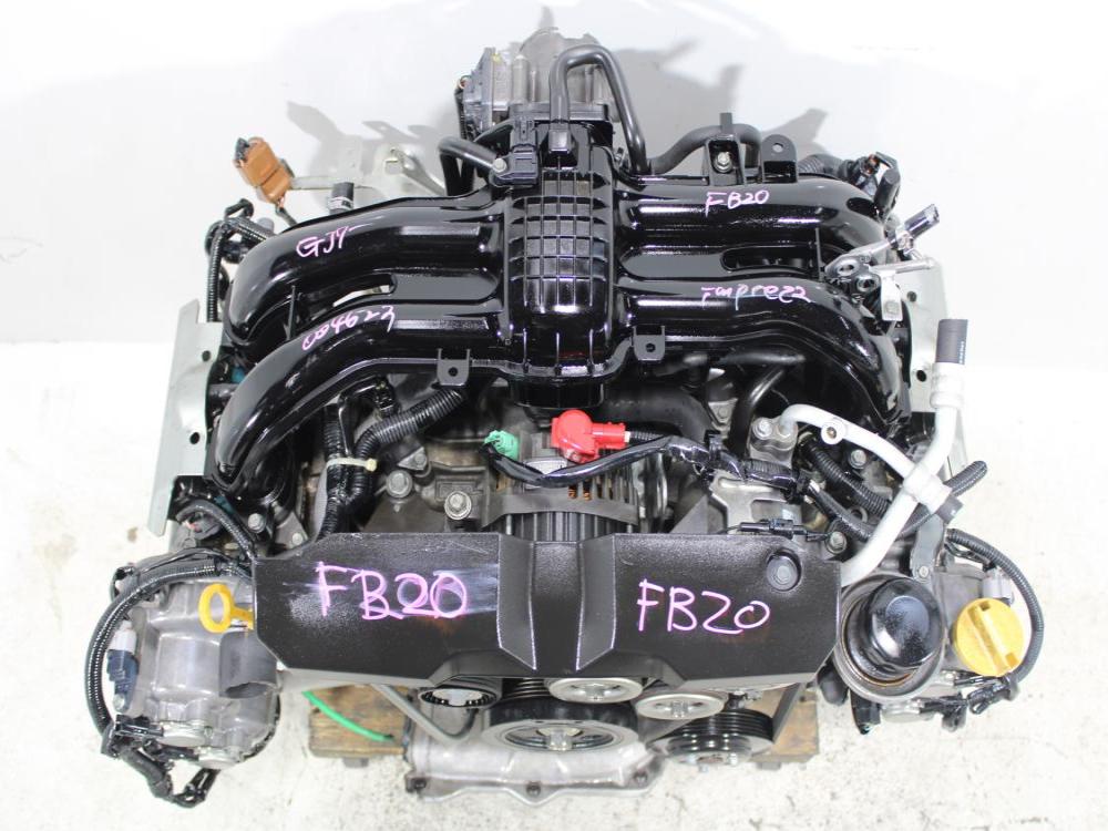 JDM 2012-2014 SUBARU IMPREZA XV CROSSTREK FB20 DOHC 2.0L AVCS NON-TURBO ENGINE: Image 2