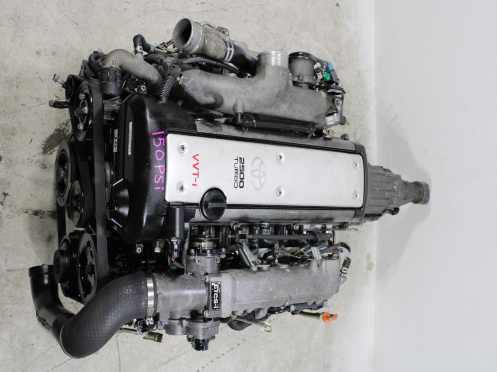 JDM 1JZ-GTE VVT-I TUBRO ENGINE 2.5L H6 WITH A/T WIRING&ECU FRONT SUMP: Image 7