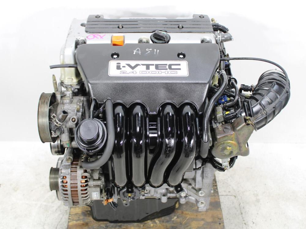 JDM 2002-2006 HONDA CRV K24A 2.4L iVTEC DOHC 4 CYLINDER  ENGINE: Image 2