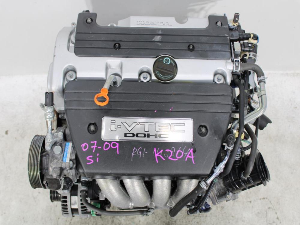 JDM 2006-2009 HONDA CIVIC Si K20A 2.0L DOHC 4CYL I-VTEC ENGINE: Image 1
