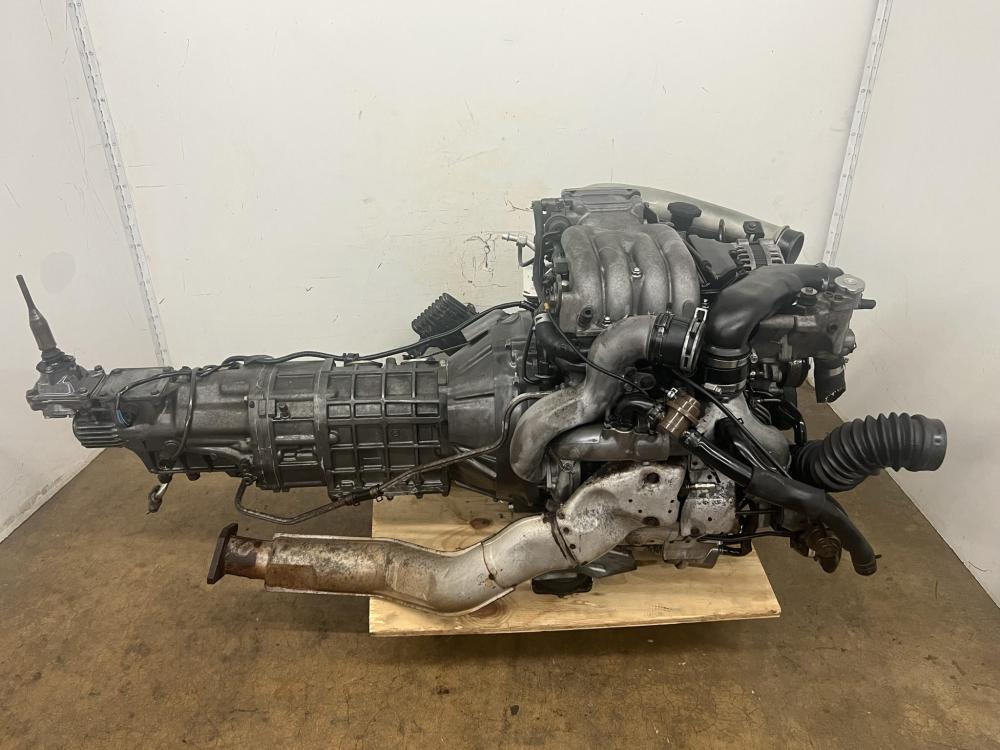 JDM 1996-1998 MAZDA RX-7 13B TWIN TURBO 1.3L ROTARY ENGINE 5SPEED MANUAL TRANSMISSION WIRING&ECU COMPLETE SWAP: Image 6