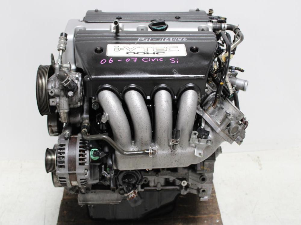 JDM 2006-2007 HONDA CIVIC Si K20A 2.0L DOHC 4CYL I-VTEC ENGINE: Image 2