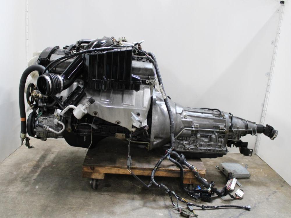 JDM RB25DE R33 NON TURBO  ENGINE AND AUTOMATIC TRANSMISSION WITH WRING & ECU: Image 3