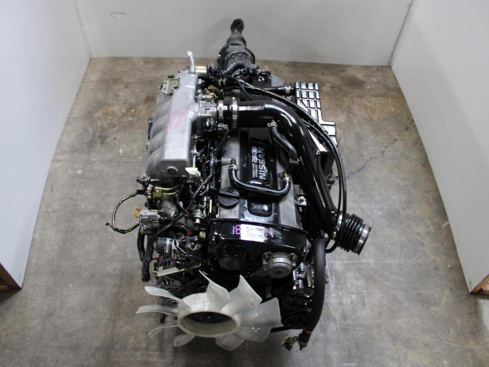 JDM RB25DE R33 NON TURBO  ENGINE AND AUTOMATIC TRANSMISSION WITH WRING & ECU: Image 4