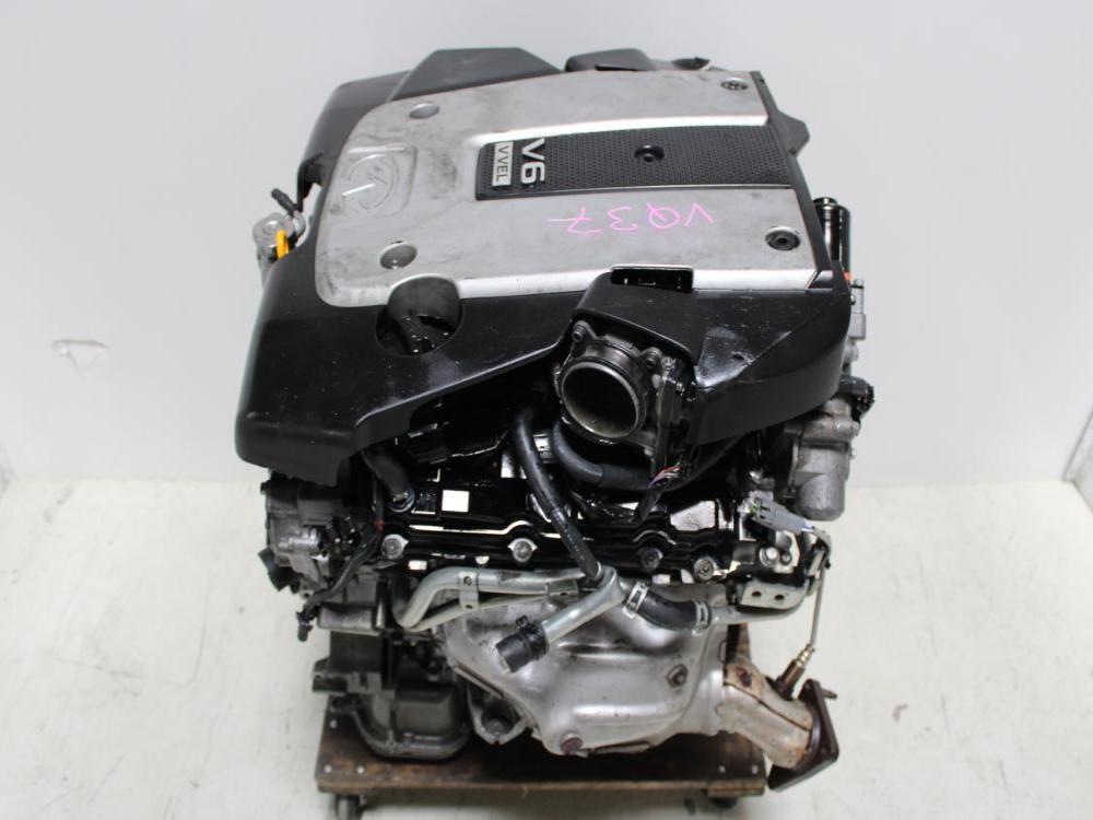 JDM 2009-2013 NISSAN 370Z INFINITI G37, M37 VQ37HR 3.7L V6 VVEL ENGINE RWD : Image 4