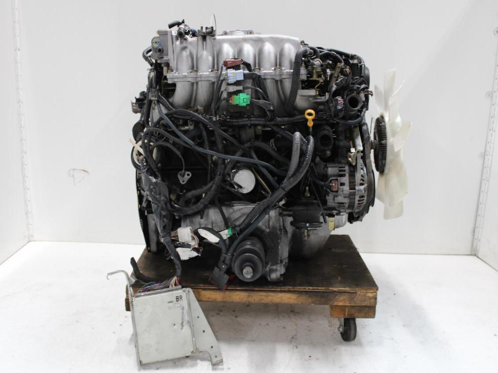 JDM NISSAN SKYLINE R34 DET NEO 2.5L V6 AWD TURBO ENGINE + WIRING & ECU: Image 9