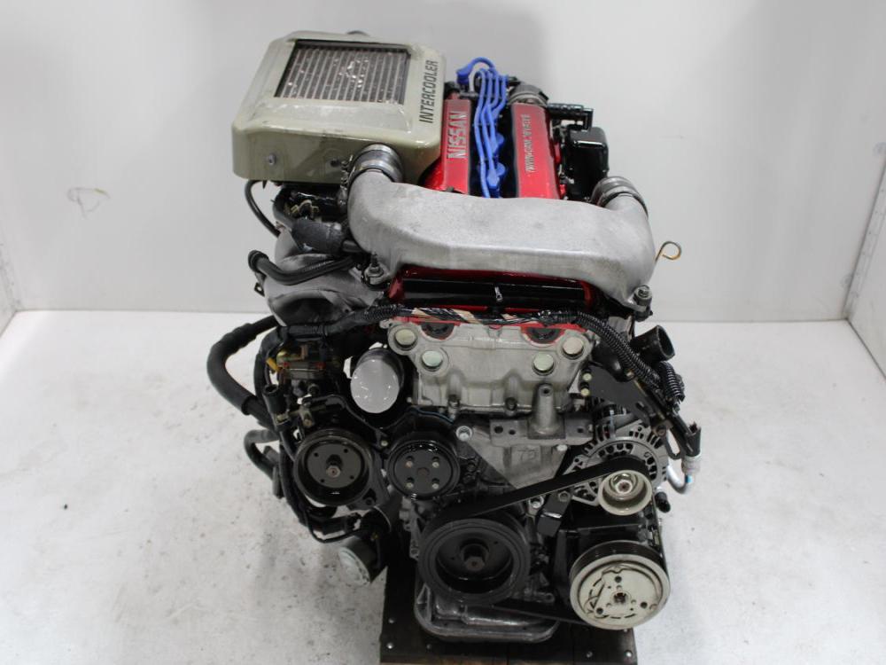 JDM 1989-1991 NISSAN BLUEBIRD U12 SR20DET 2.0L REDTOP TURBO ENGINE AUTOMATIC: Image 4