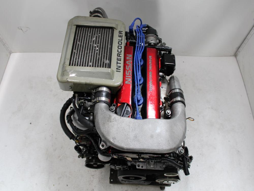 JDM 1989-1991 NISSAN BLUEBIRD U12 SR20DET 2.0L REDTOP TURBO ENGINE AUTOMATIC: Image 5
