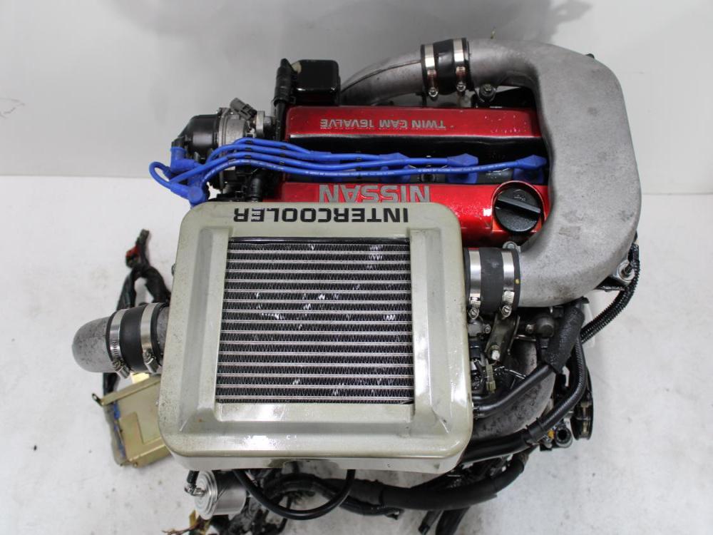 JDM 1989-1991 NISSAN BLUEBIRD U12 SR20DET 2.0L REDTOP TURBO ENGINE AUTOMATIC: Image 8