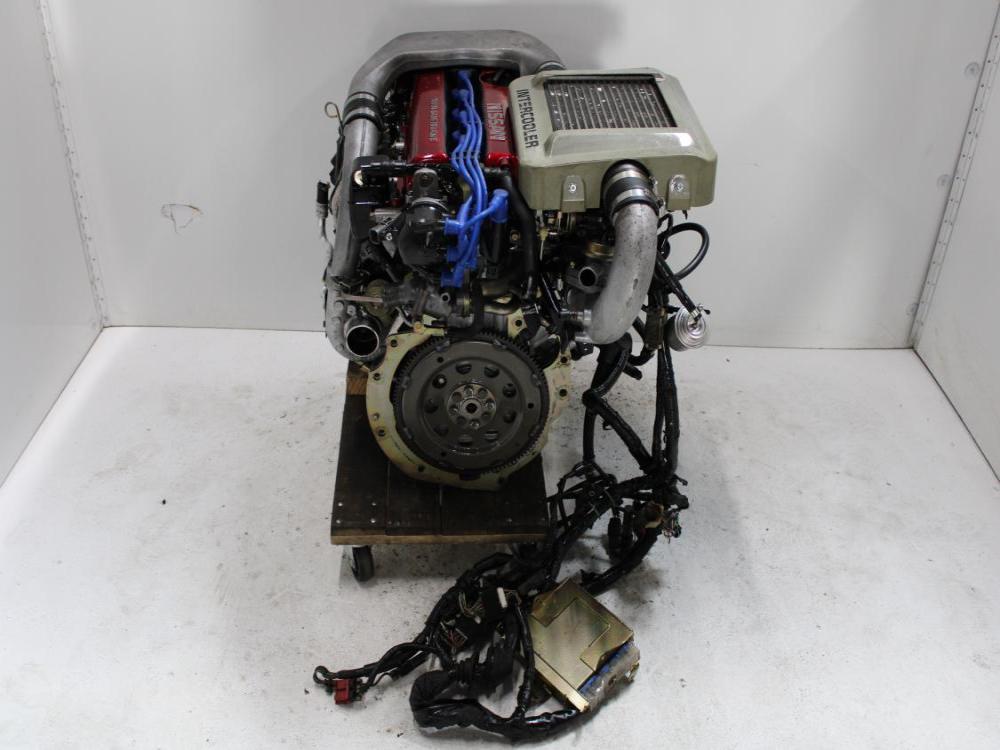 JDM 1989-1991 NISSAN BLUEBIRD U12 SR20DET 2.0L REDTOP TURBO ENGINE AUTOMATIC: Image 10