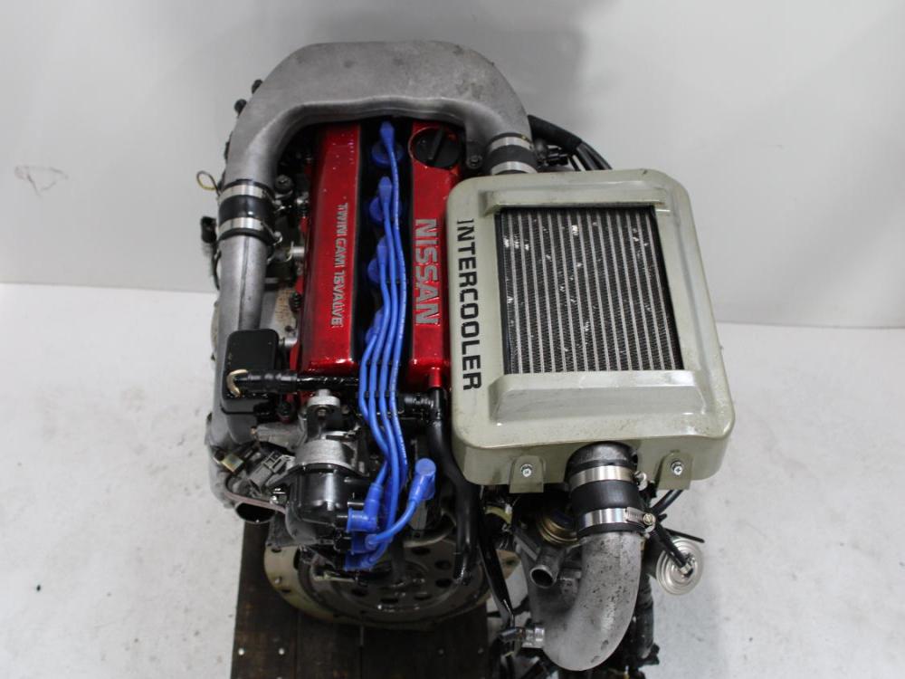 JDM 1989-1991 NISSAN BLUEBIRD U12 SR20DET 2.0L REDTOP TURBO ENGINE AUTOMATIC: Image 11