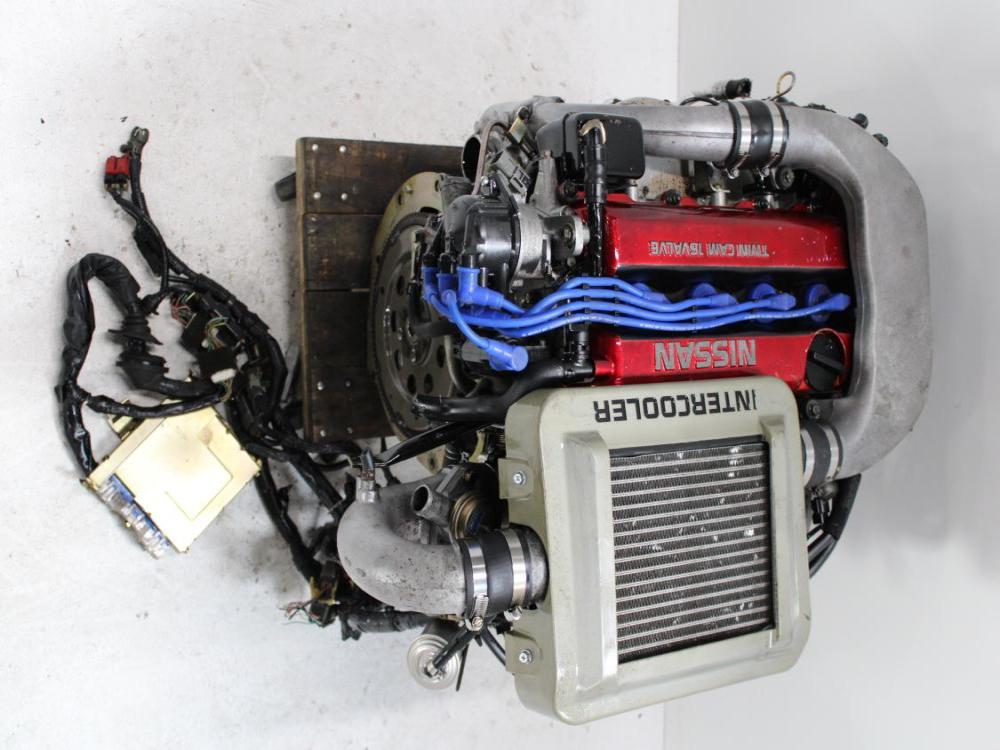 JDM 1989-1991 NISSAN BLUEBIRD U12 SR20DET 2.0L REDTOP TURBO ENGINE AUTOMATIC: Image 12