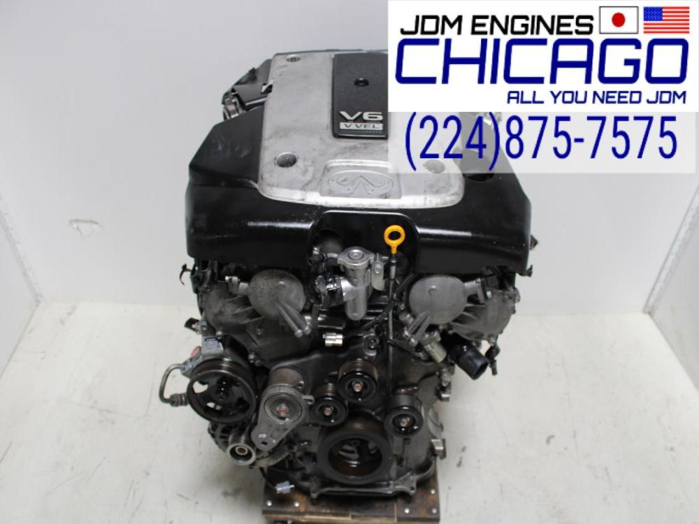 JDM 2009-2013 NISSAN 370Z INFINITI G37, M37 VQ37HR 3.7L V6 VVEL ENGINE RWD : Image 1