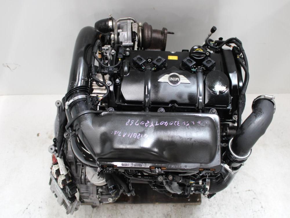 JDM 11-15 MINI COOPER S TURBOCHARGER 1.6L ENGINE WITH AUTO TRANS WIRING & ECU N18: Image 7