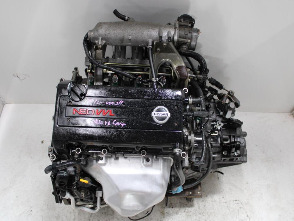JDM NISSAN PRIMERA SR20VE 2.0L NEO VVL ENGINE WITH 6SPEED M/T + WIRING & ECU: Image 2