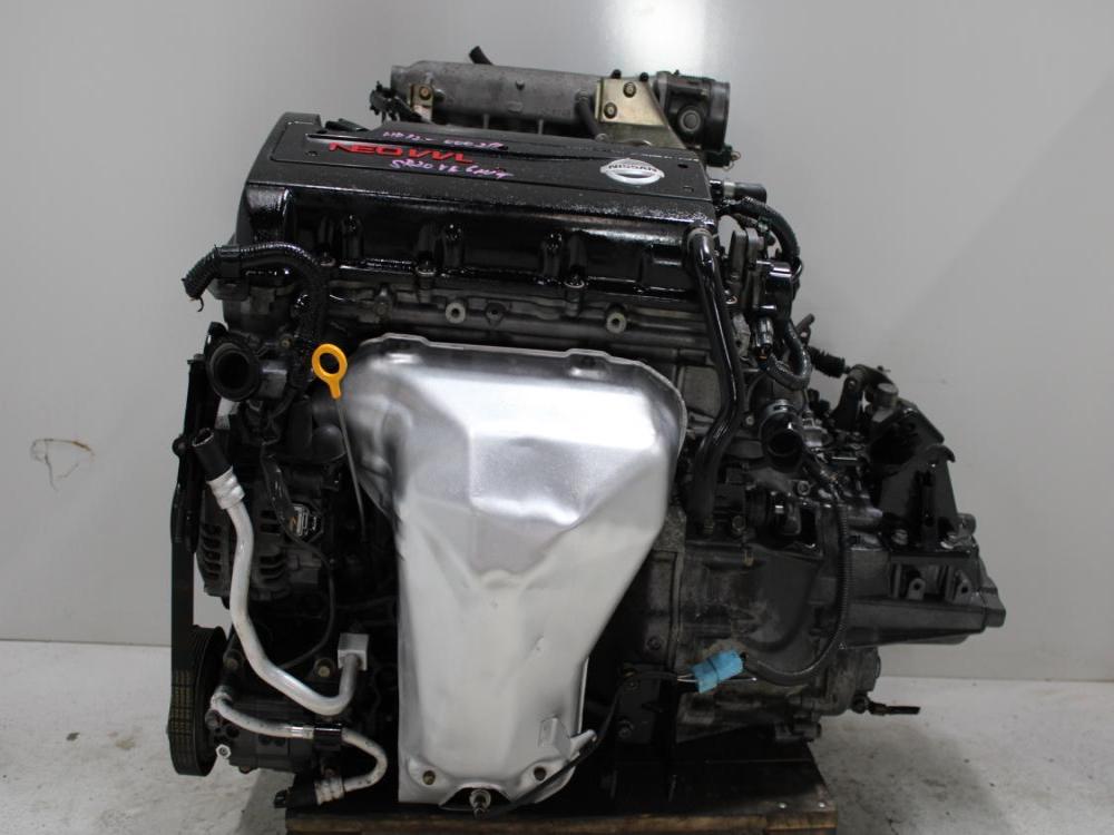 JDM NISSAN PRIMERA SR20VE 2.0L NEO VVL ENGINE WITH 6SPEED M/T + WIRING & ECU: Image 3