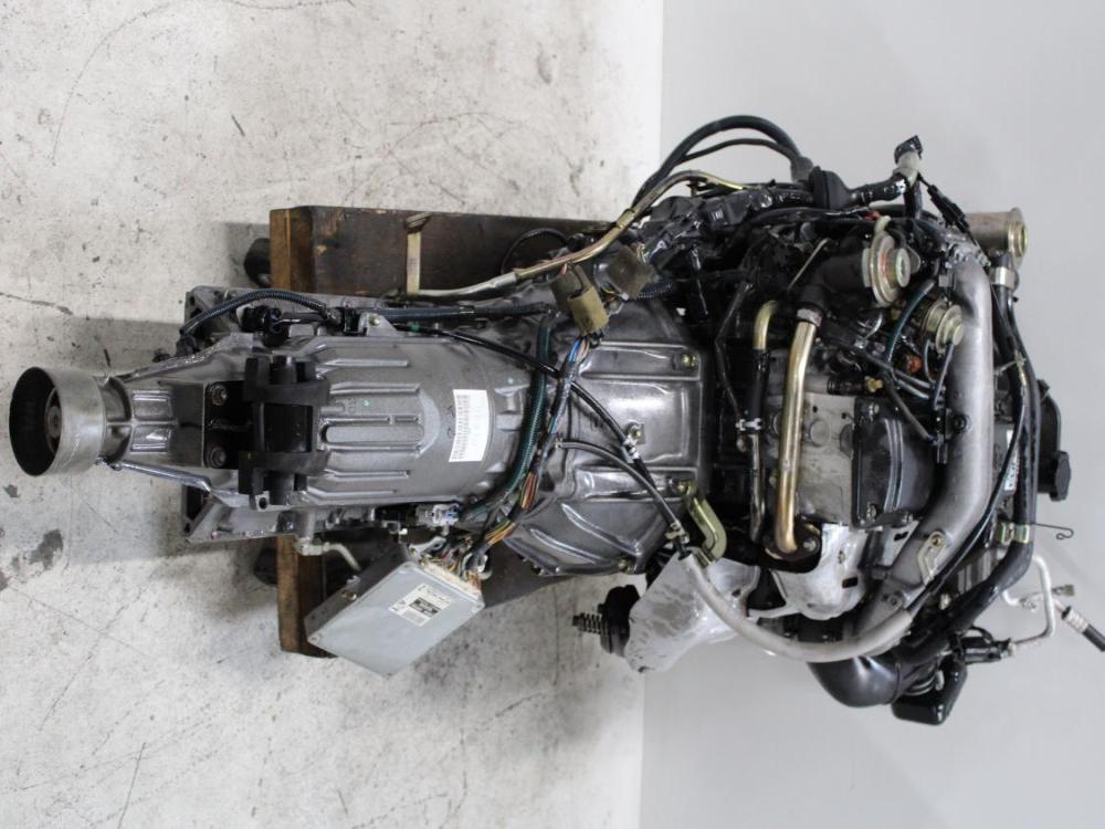 JDM 1KZ-TE TOYOTA HILUX 4CYL 3.0L TURBO DIESEL ENGINE WITH RWD AUTO TRANSMISSION: Image 12