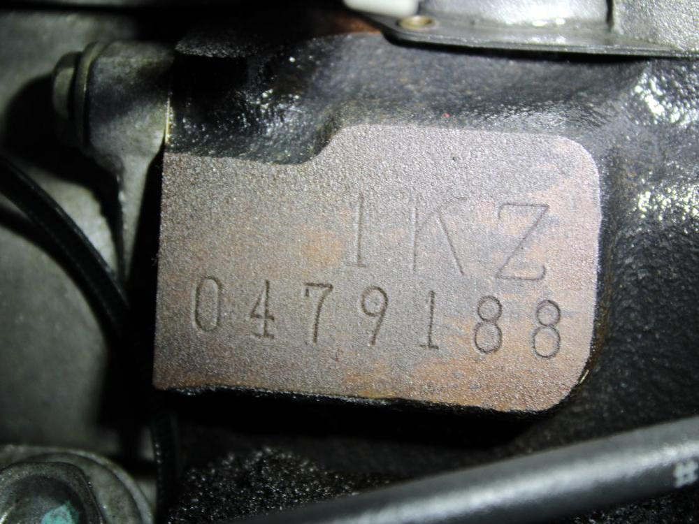JDM 1KZ-TE TOYOTA HILUX 4CYL 3.0L TURBO DIESEL ENGINE WITH RWD AUTO TRANSMISSION: Image 15