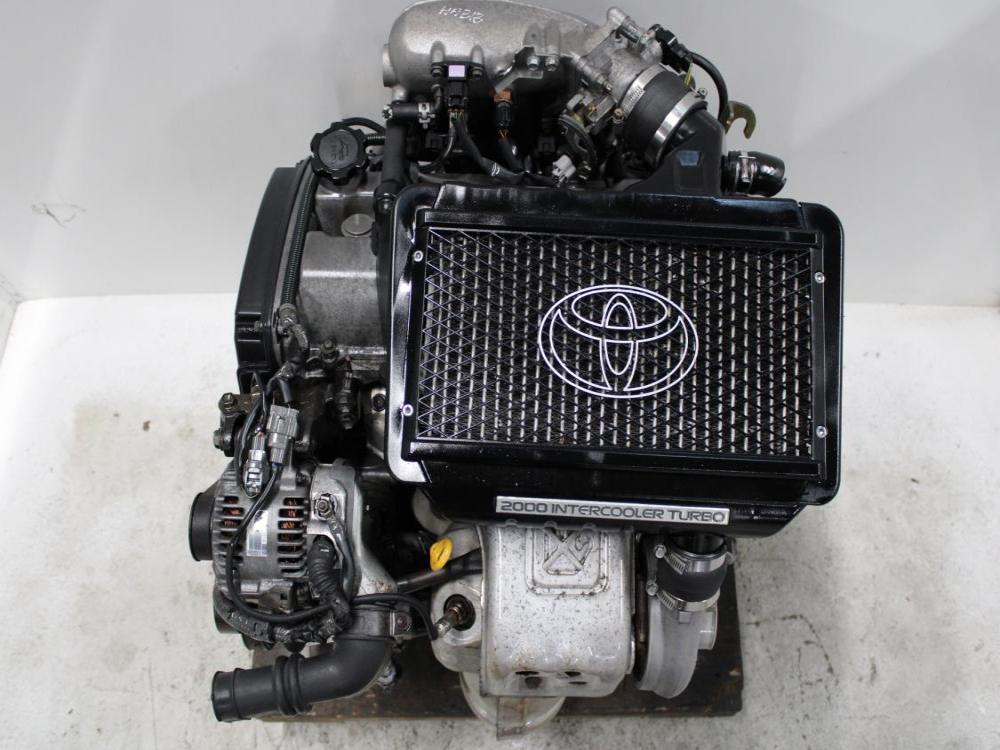 JDM 1997-2001 TOYOTA CALDINA MR2 3SGTE 4TH GEN ST215 2.0L TURBO ENGINE + WIRING ECU: Image 2