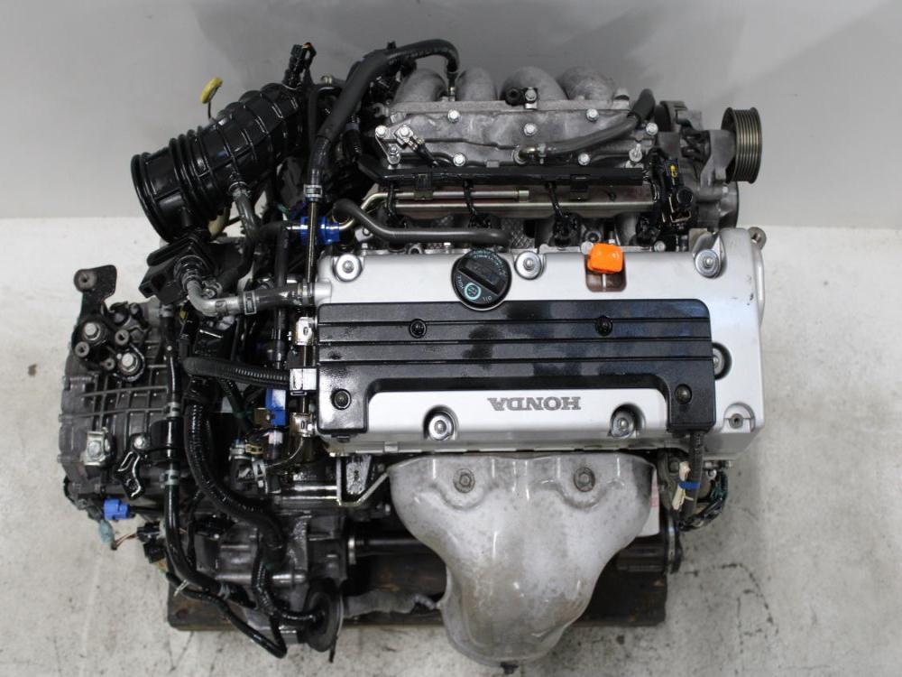 JDM 2004-2008 ACURA TSX K24A 2.4L i-VTEC RBB HIGH COMPRESSION ENGINE + A/T: Image 7