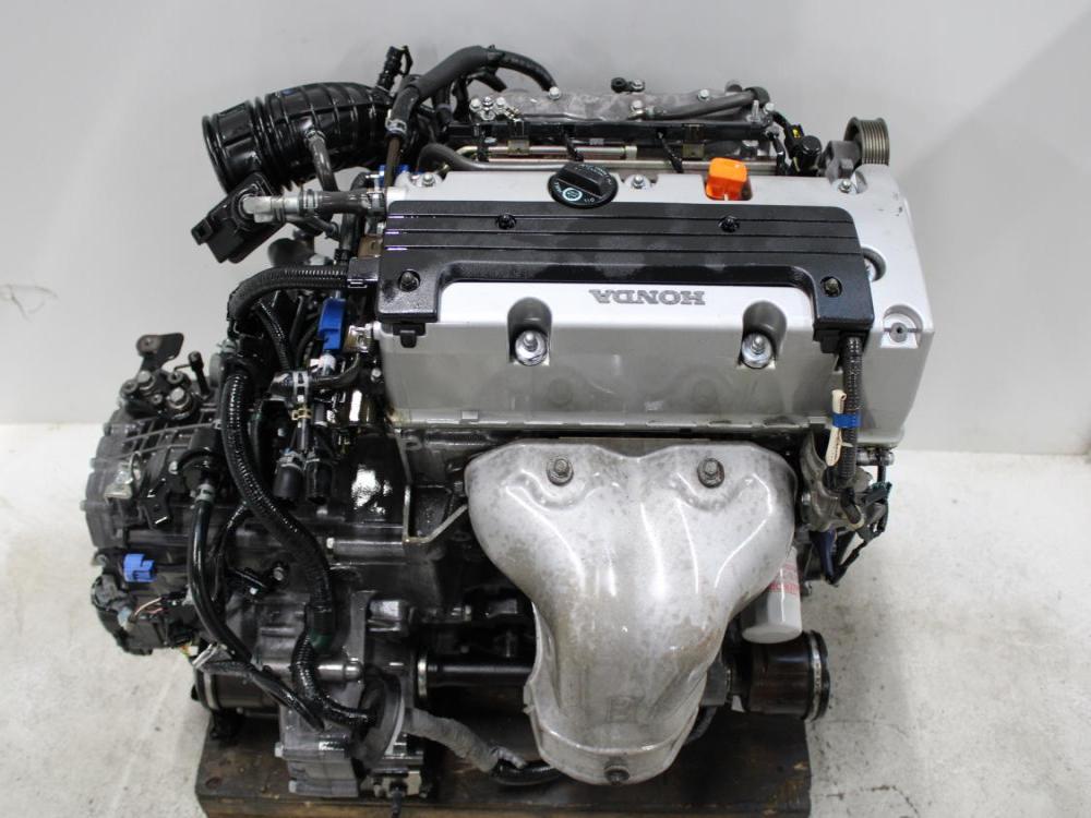 JDM 2004-2008 ACURA TSX K24A 2.4L i-VTEC RBB HIGH COMPRESSION ENGINE + A/T: Image 8