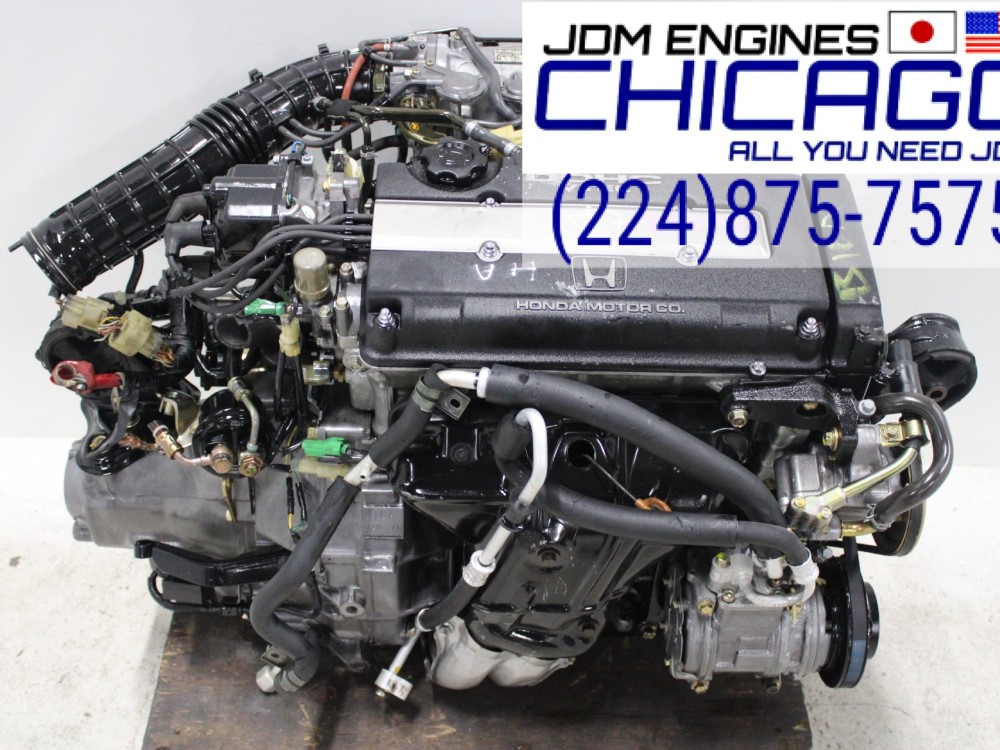 JDM 1989-1991 HONDA/ACURA B16A 1.6L OBD0 VTEC ENGINE + 5SPEED NON-LSD M/T
