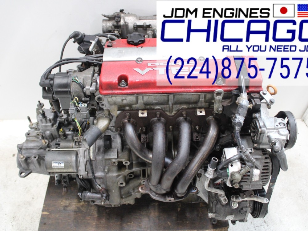 JDM 92-96 HONDA PRELUDE SIR H22A 2.2L DOHC VTEC OBD1 BLACK TOP ENGINE + 5SPEED M/T 