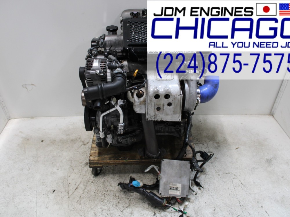 JDM 1997-2001 TOYOTA CALDINA MR2 3SGTE 4TH GEN ST215 2.0L TURBO ENGINE + WIRING ECU