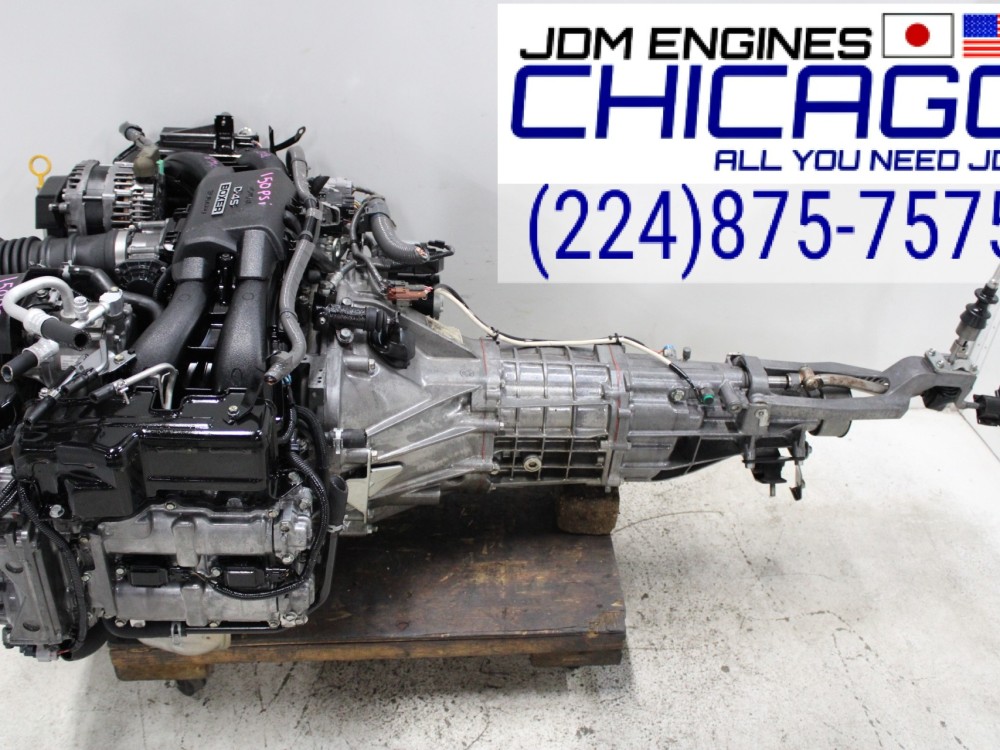 JDM 13-16 SUBARU BRZ TOYOTA GT86 SCION FR-S FA20 NON-TURBO 2.0L DOHC ENGINE + 6 SPD M/T