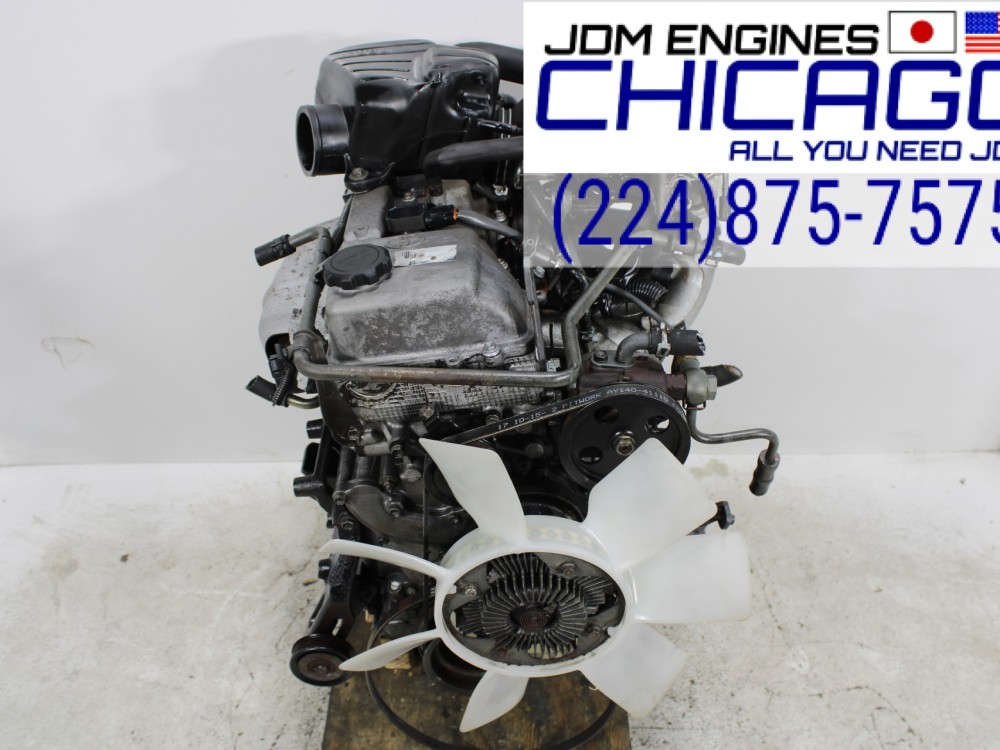JDM 1995-2004 TOYOTA 4RUNNER, TACOMA, T100 3RZ-FE 2.7L DOHC 4 CYL COIL TYPE 4 PORT ENGINE