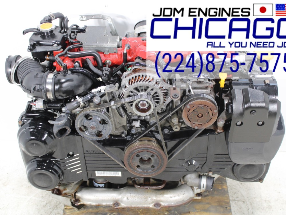 JDM 2008-2019 SUBARU WRX STI EJ257 2.5L DOHC TURBO AVCS ENGINE