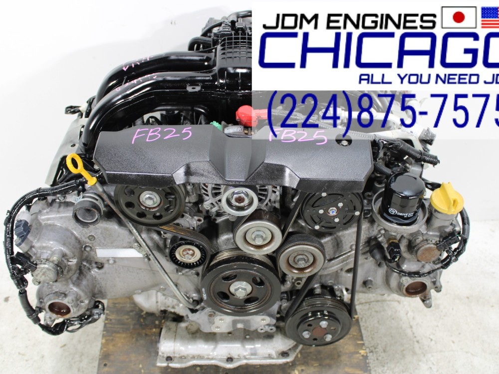 JDM 2011-2016 SUBARU FORESTER/LEGACY/OUTBACK FB25 DOHC TIMING CHAIN  2.5L ENGINE