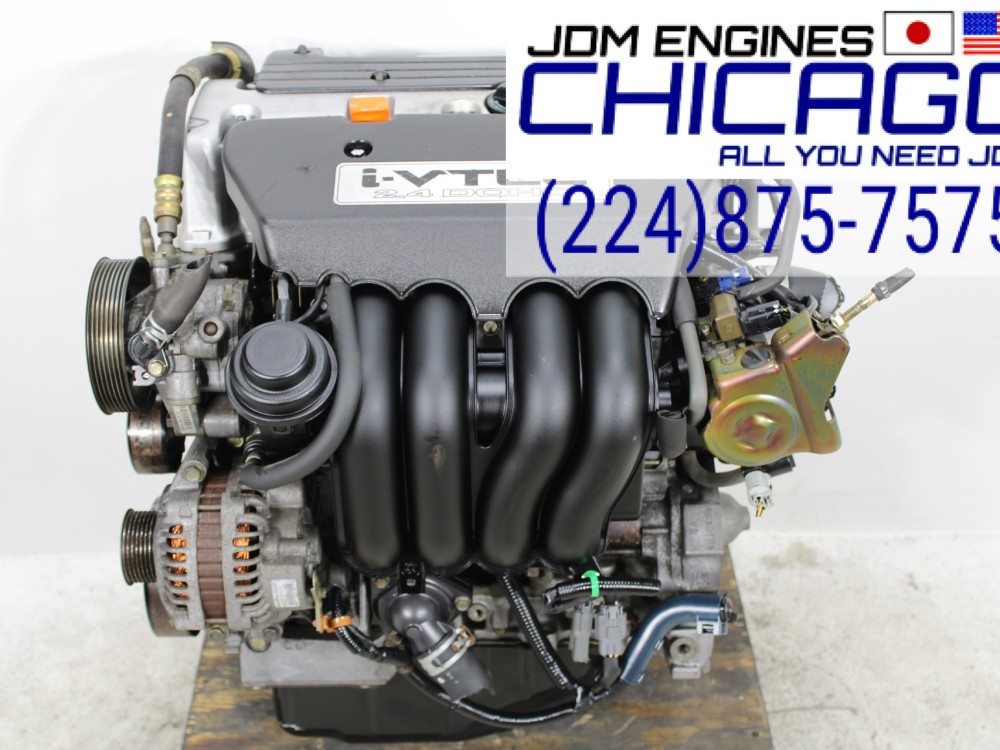 JDM 2002-2006 HONDA CRV K24A 2.4L iVTEC DOHC 4 CYLINDER  ENGINE
